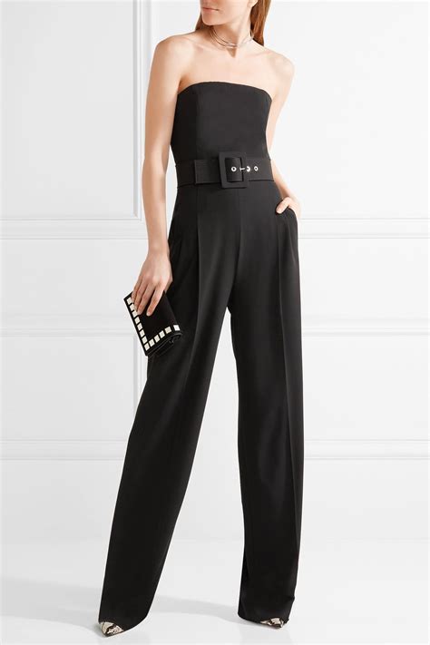 michael kors wool jumpsuit italy black strapless resort 2012|Michael Kors Resort 2012 .